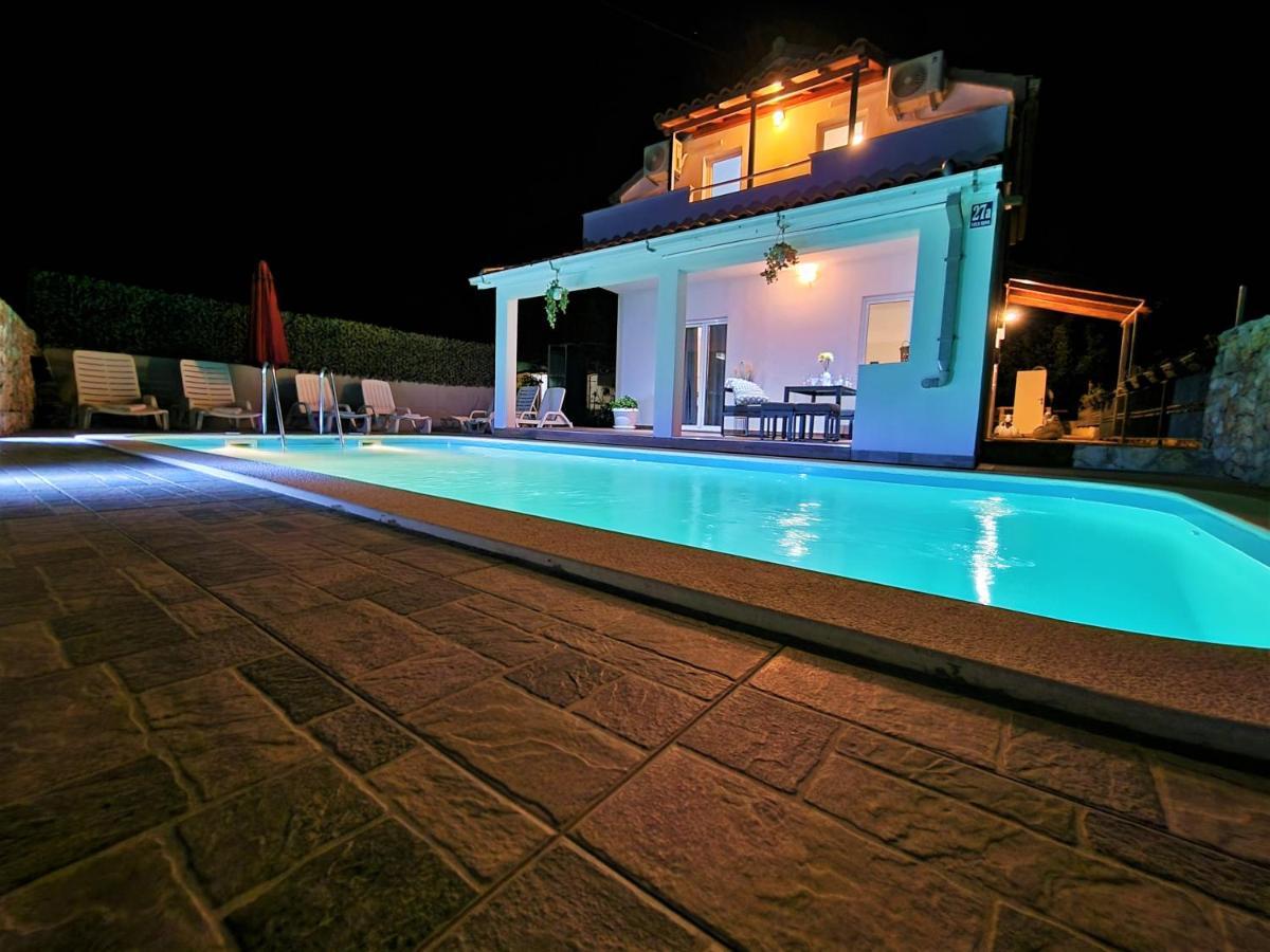 Anas Lagoon Holiday House With Pool At Azure Beach Mali Drvenik Exteriér fotografie